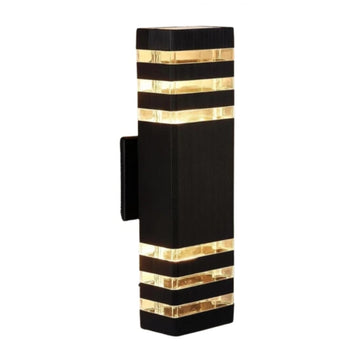 Modern LED Outdoor Wall Light, 3000K Warm White Up and Down Exterior Wall Sconce